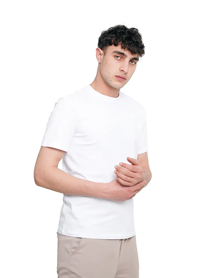 T-shirt col rond basic